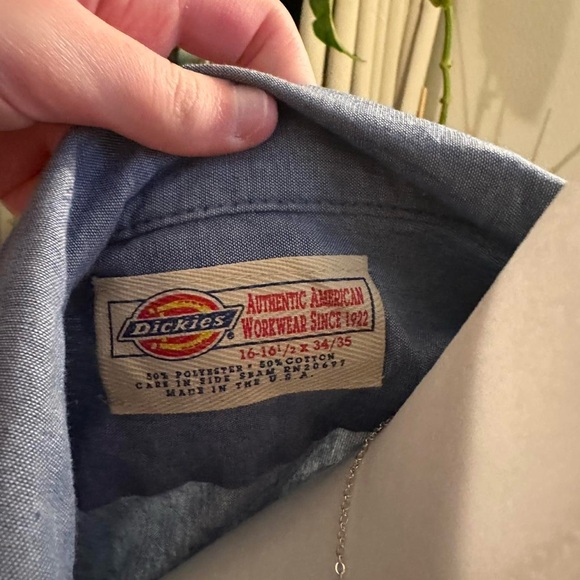 Denim Button Up - Picture 4 of 5